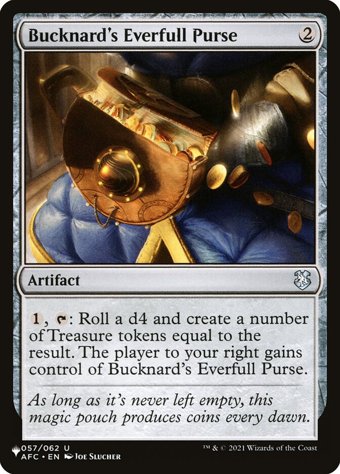 Bucknard's Everfull Purse [The List] | Empire Gaming NC