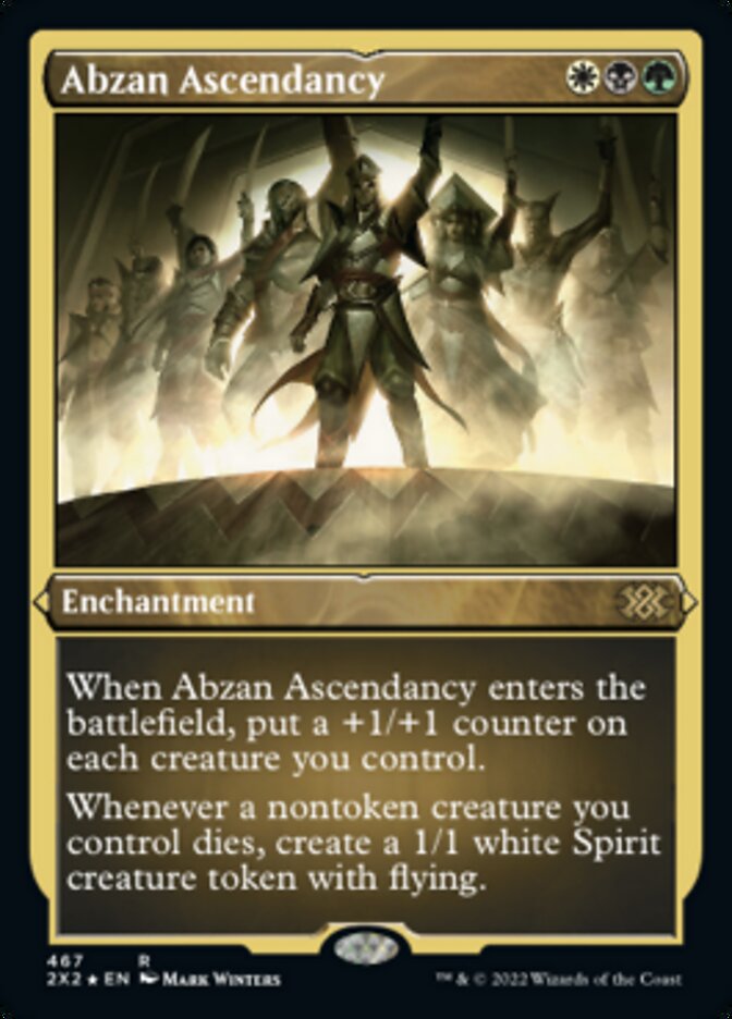 Abzan Ascendancy (Foil Etched) [Double Masters 2022] | Empire Gaming NC