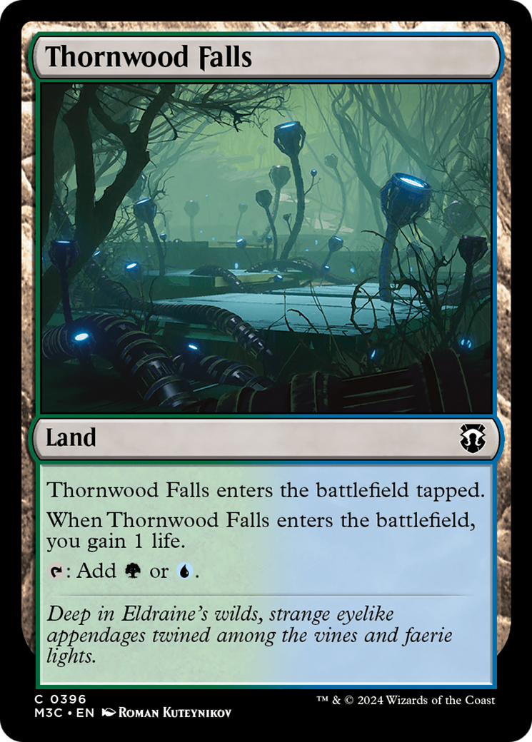 Thornwood Falls (Ripple Foil) [Modern Horizons 3 Commander] | Empire Gaming NC