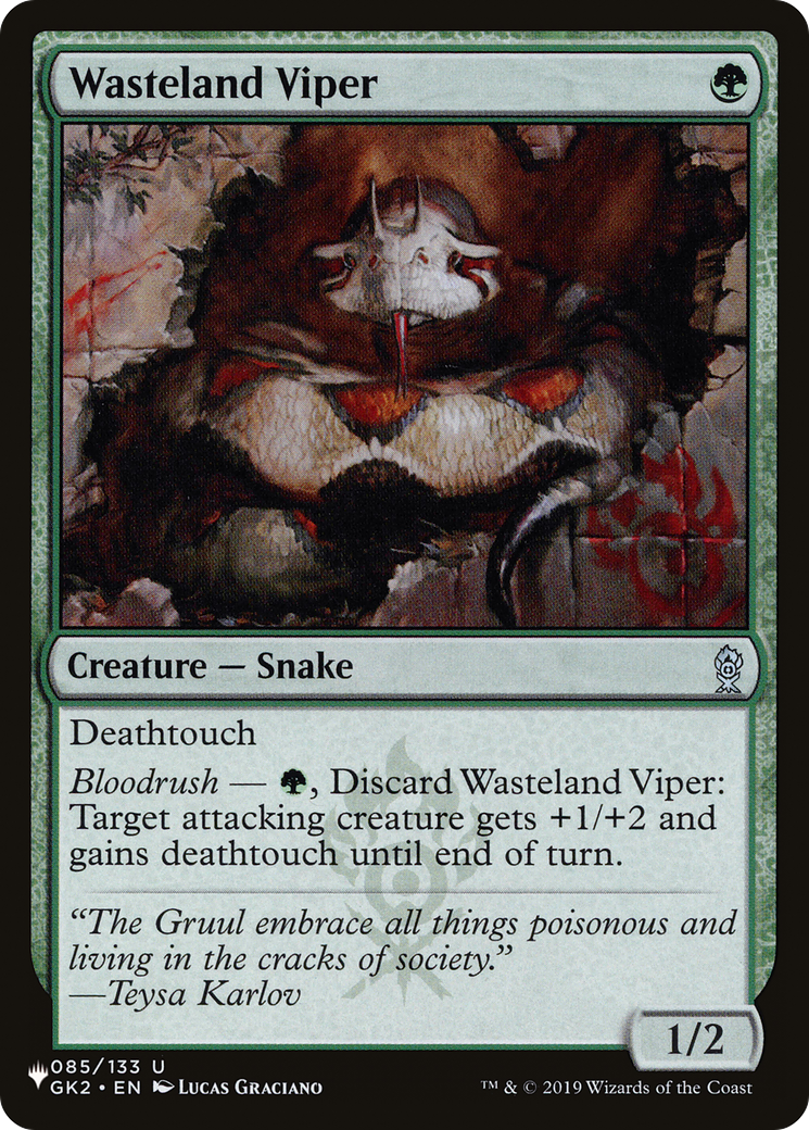 Wasteland Viper [The List] | Empire Gaming NC