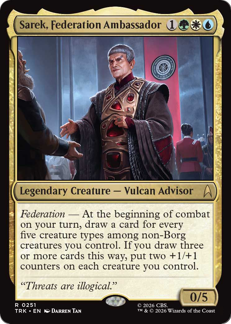 Sarek, Federation Ambassador [Star Trek] | Empire Gaming NC