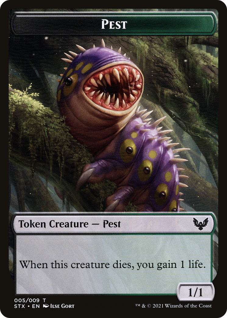 Pest // Lukka, Wayward Bonder Emblem Double-Sided Token [Secret Lair: From Cute to Brute Tokens] | Empire Gaming NC