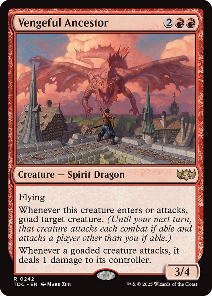 Vengeful Ancestor [Tarkir: Dragonstorm Commander] | Empire Gaming NC