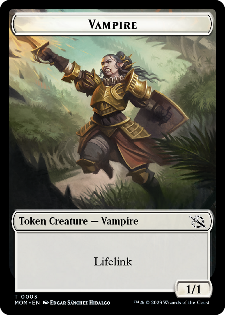 Vampire Token [March of the Machine Tokens] | Empire Gaming NC