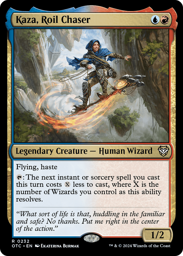 Kaza, Roil Chaser [Outlaws of Thunder Junction Commander] | Empire Gaming NC