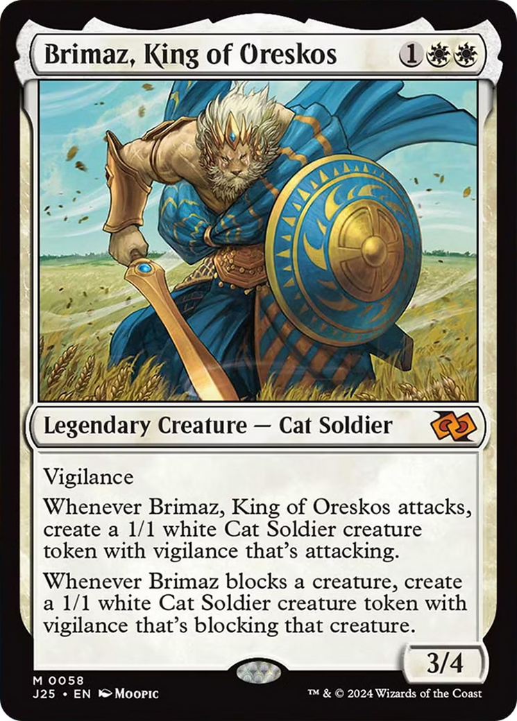 Brimaz, King of Oreskos (Anime) [Foundations Jumpstart] | Empire Gaming NC