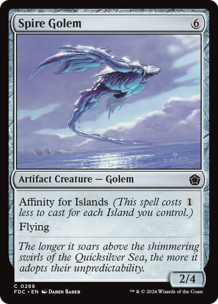Spire Golem [Foundations Commander] | Empire Gaming NC