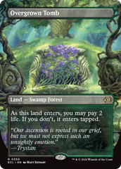 Overgrown Tomb (Borderless) [Lorwyn Eclipsed] | Empire Gaming NC