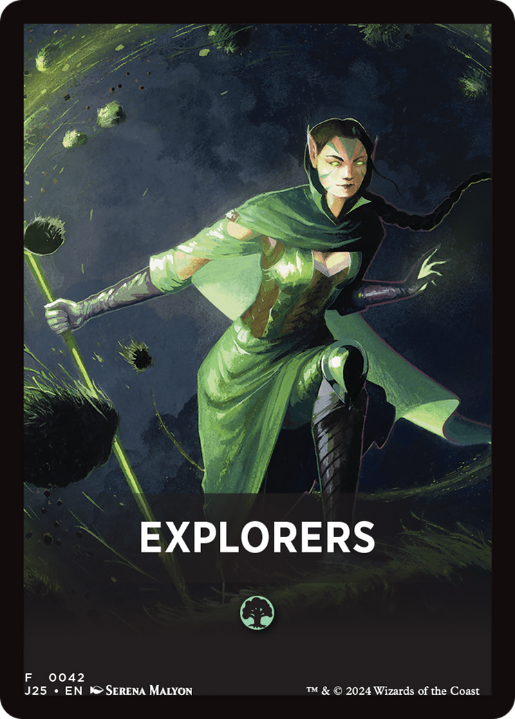 Explorers Theme Card [Foundations Jumpstart Front Cards] | Empire Gaming NC