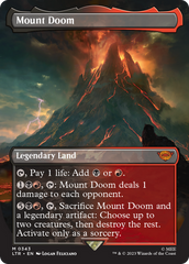 Mount Doom (Borderless Alternate Art) [The Lord of the Rings: Tales of Middle-Earth] | Empire Gaming NC