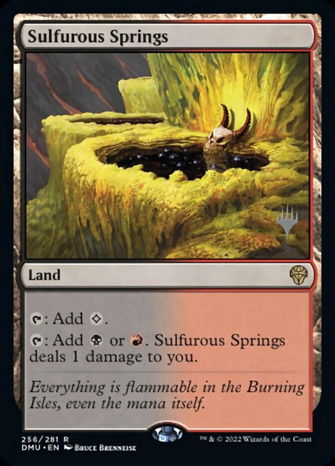 Sulfurous Springs (Promo Pack) [Dominaria United Promos] | Empire Gaming NC