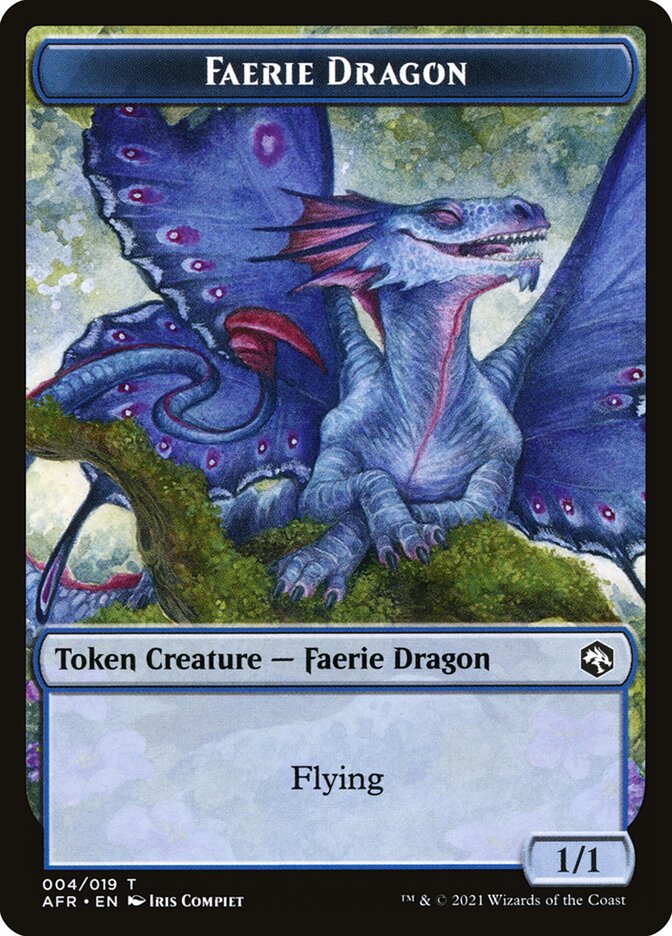 Faerie Dragon Token [Dungeons & Dragons: Adventures in the Forgotten Realms Tokens] | Empire Gaming NC