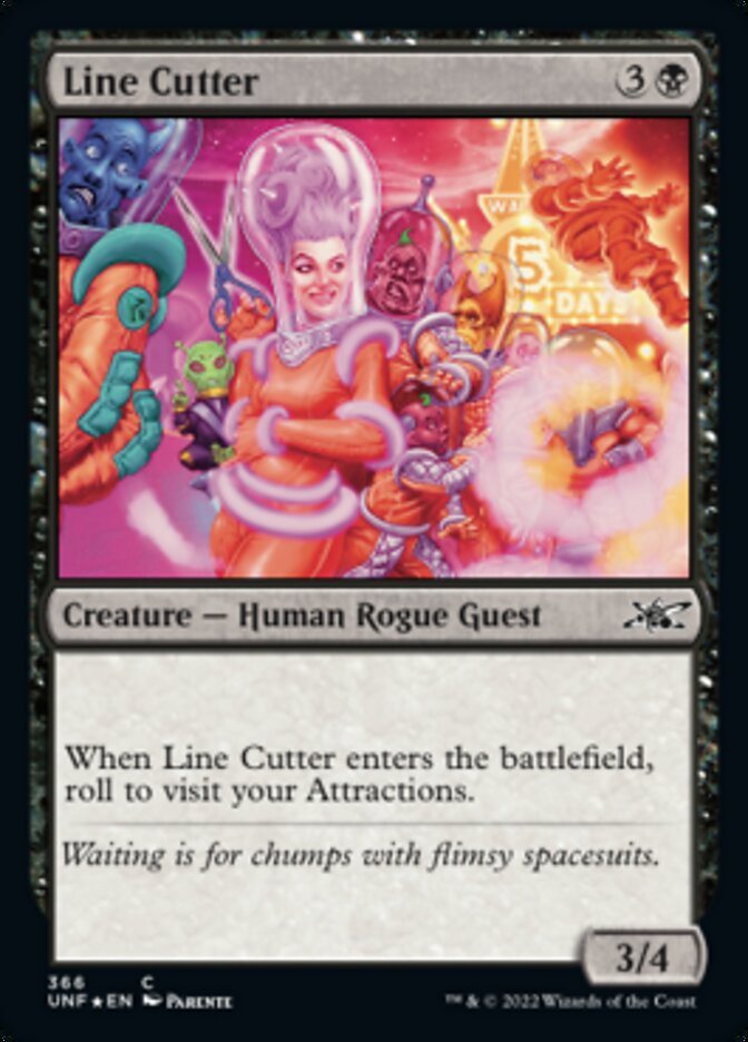 Line Cutter (Galaxy Foil) [Unfinity] | Empire Gaming NC