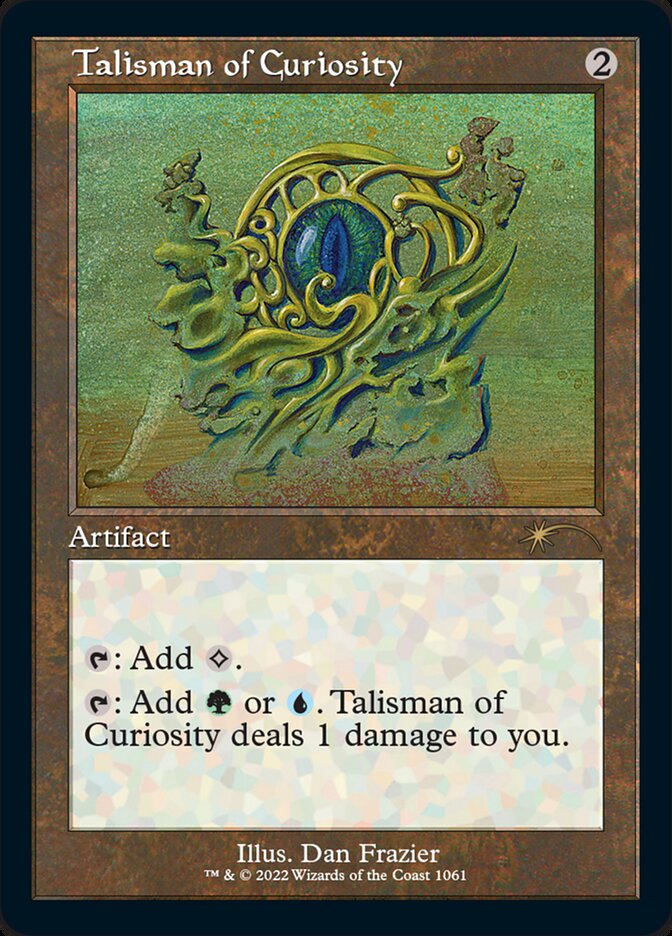 Talisman of Curiosity (Foil Etched) [Secret Lair Drop Series] | Empire Gaming NC