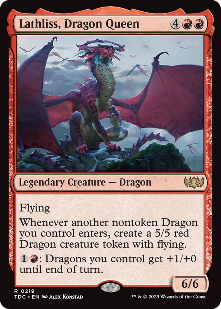Lathliss, Dragon Queen [Tarkir: Dragonstorm Commander] | Empire Gaming NC