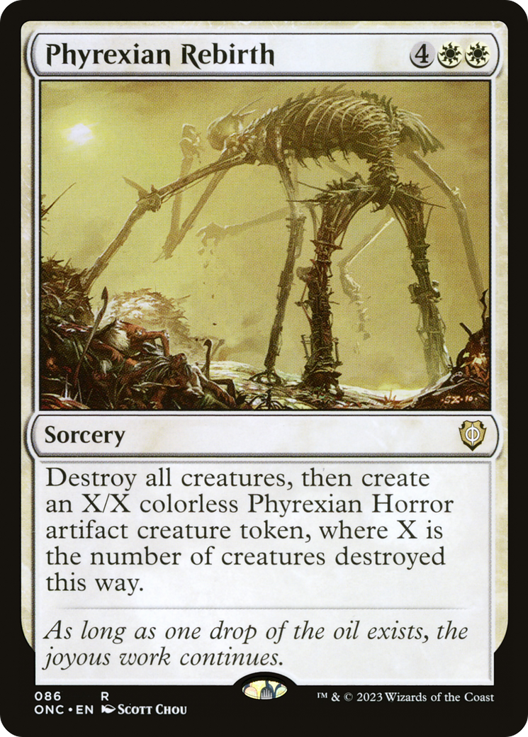 Phyrexian Rebirth [Phyrexia: All Will Be One Commander] | Empire Gaming NC