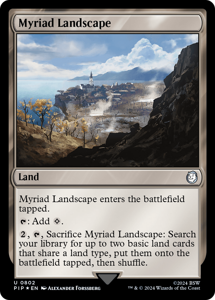 Myriad Landscape (Surge Foil) [Fallout] | Empire Gaming NC