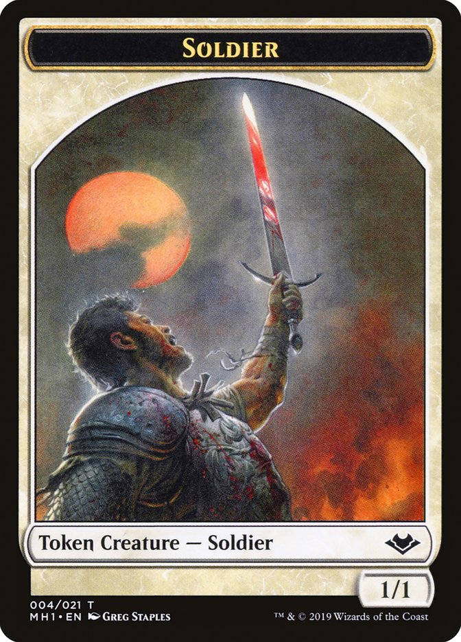 Soldier Token [Modern Horizons Tokens] | Empire Gaming NC