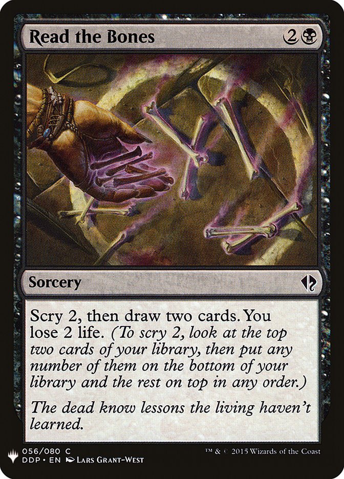 Read the Bones [Mystery Booster] | Empire Gaming NC