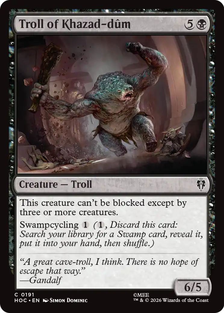 Troll of Khazad-dum [The Hobbit: Eternal-Legal] | Empire Gaming NC