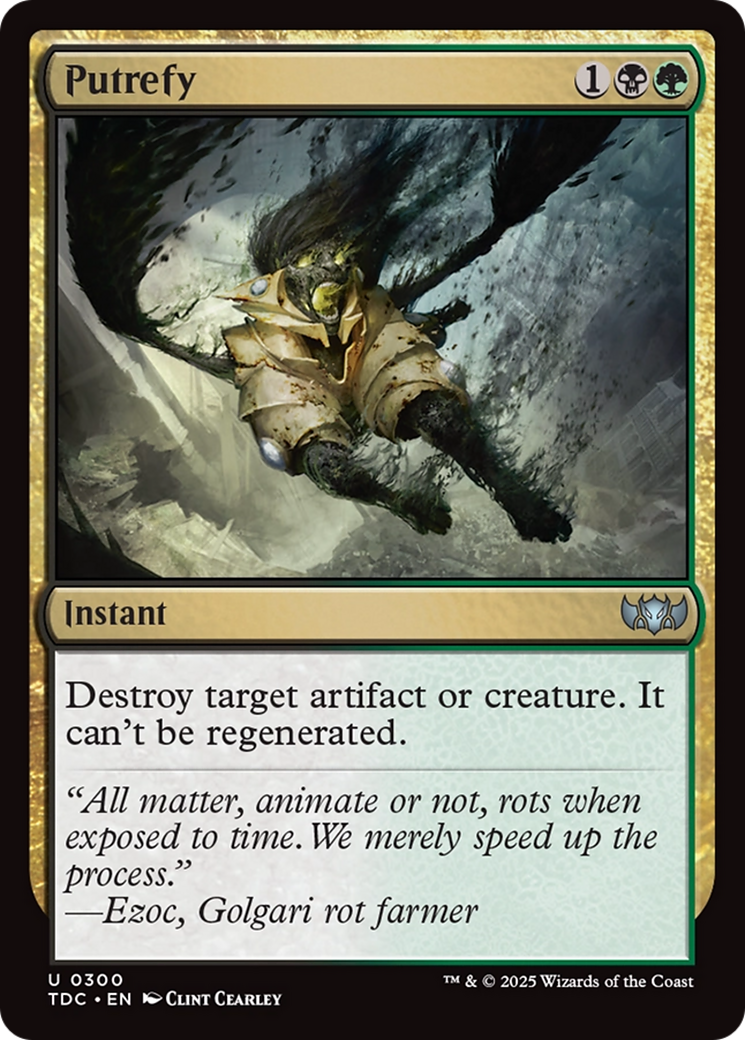Putrefy [Tarkir: Dragonstorm Commander] | Empire Gaming NC