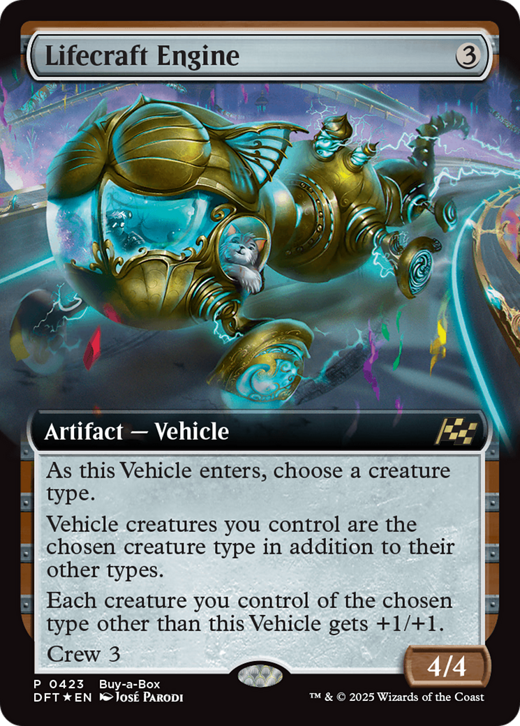 Lifecraft Engine (Extended Art) (Buy-A-Box) [Aetherdrift Promos] | Empire Gaming NC