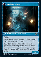 Overwhelmed Archivist // Archive Haunt [Innistrad: Midnight Hunt] | Empire Gaming NC