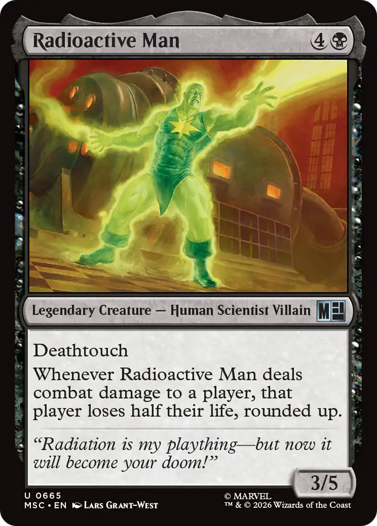 Radioactive Man [Marvel Super Heroes Commander] | Empire Gaming NC