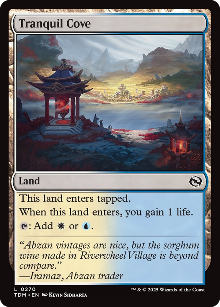 Tranquil Cove [Tarkir: Dragonstorm] | Empire Gaming NC
