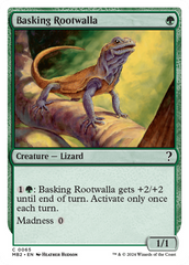 Basking Rootwalla (White Border) [Mystery Booster 2] | Empire Gaming NC