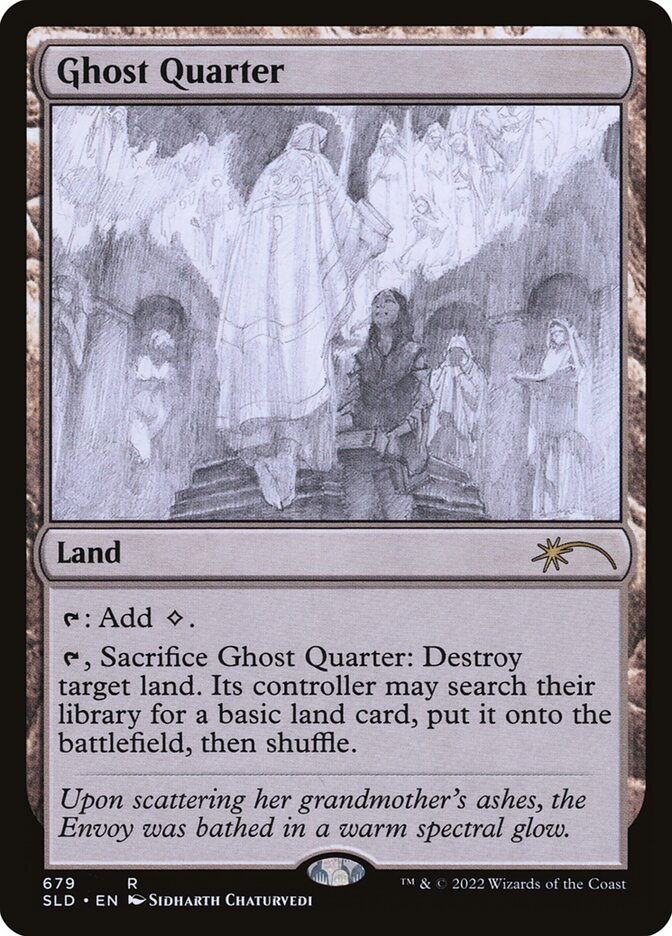 Ghost Quarter (Sketch) [Secret Lair Drop Promos] | Empire Gaming NC