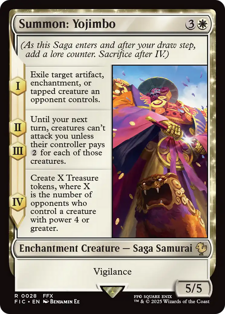 Summon: Yojimbo [FINAL FANTASY Commander] | Empire Gaming NC