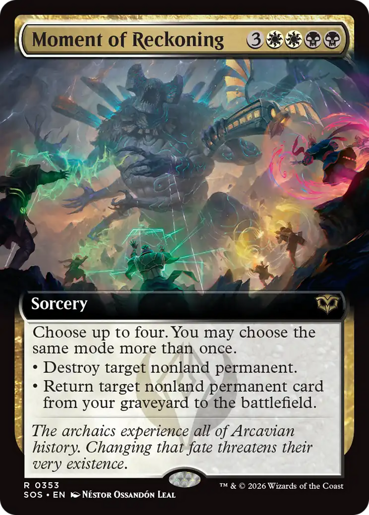 Moment of Reckoning (Extended Art) [Secrets of Strixhaven] | Empire Gaming NC