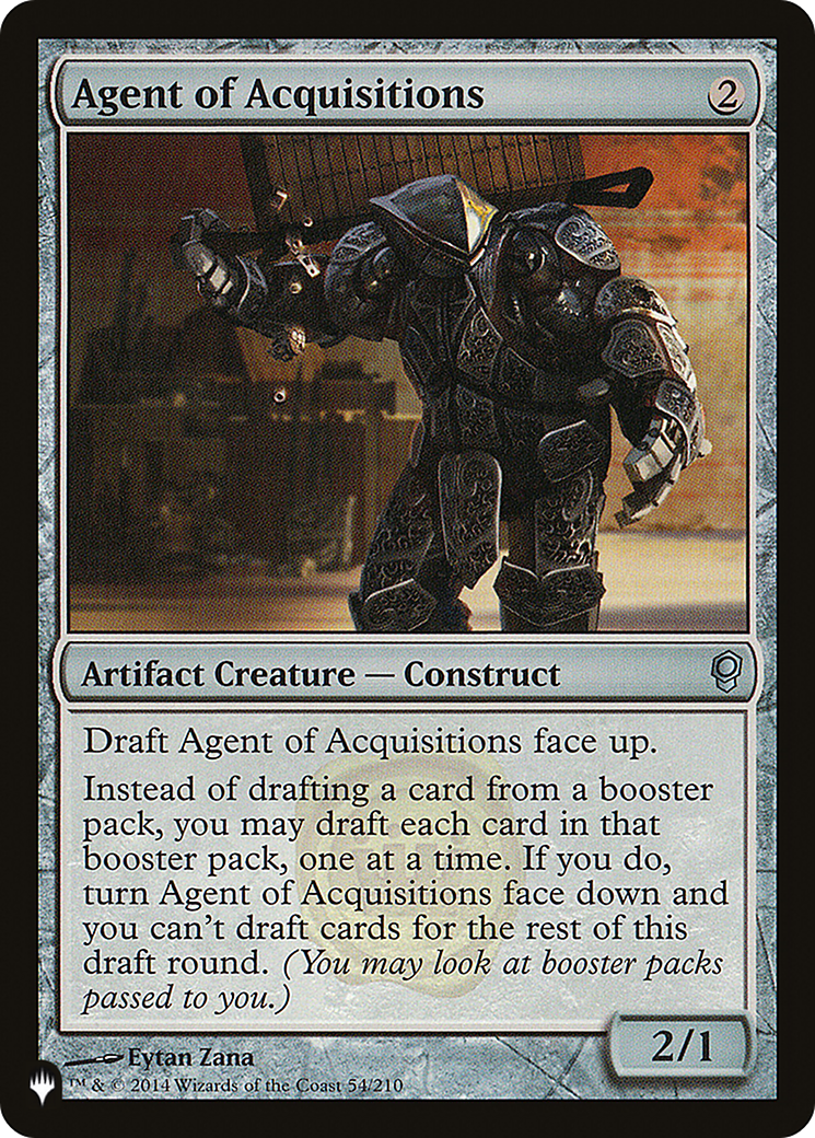 Agent of Acquisitions [The List] | Empire Gaming NC