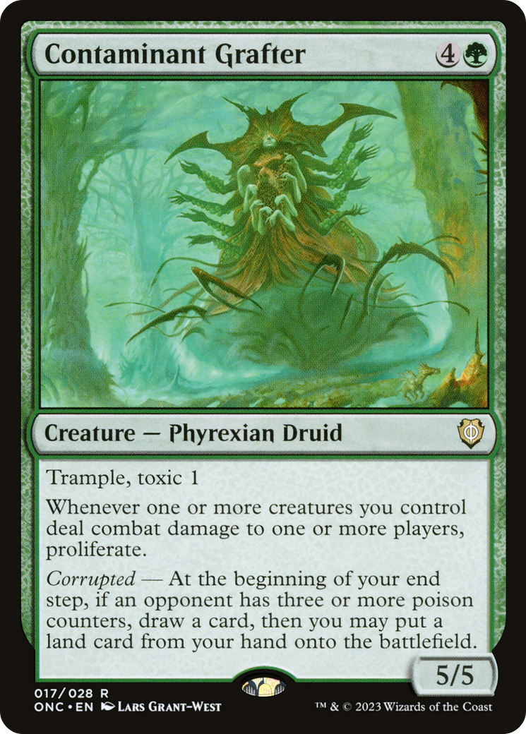 Contaminant Grafter [Phyrexia: All Will Be One Commander] | Empire Gaming NC