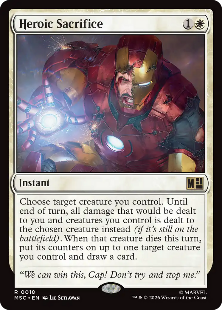 Heroic Sacrifice [Marvel Super Heroes Commander] | Empire Gaming NC
