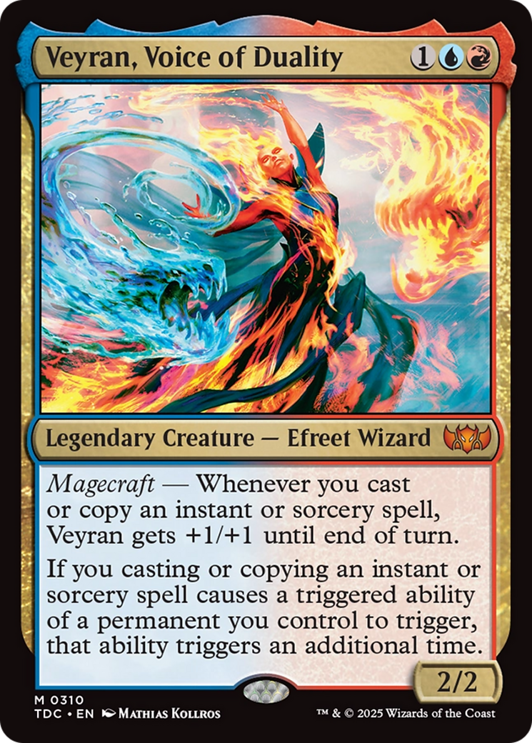 Veyran, Voice of Duality [Tarkir: Dragonstorm Commander] | Empire Gaming NC