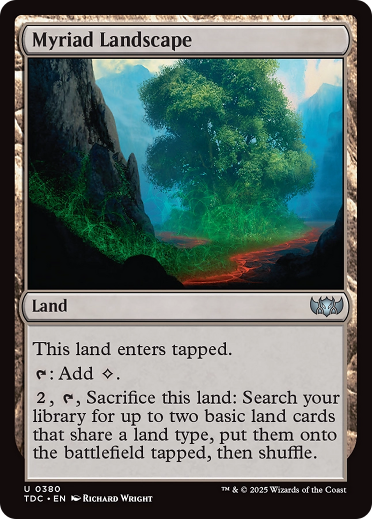 Myriad Landscape [Tarkir: Dragonstorm Commander] | Empire Gaming NC