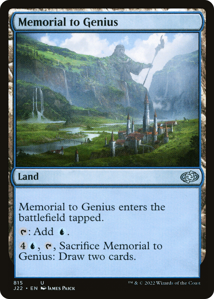Memorial to Genius [Jumpstart 2022] | Empire Gaming NC