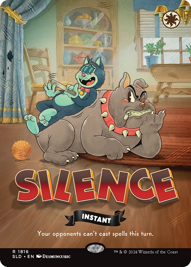 Silence (1816) (Rainbow Foil) [Secret Lair Drop Series] | Empire Gaming NC