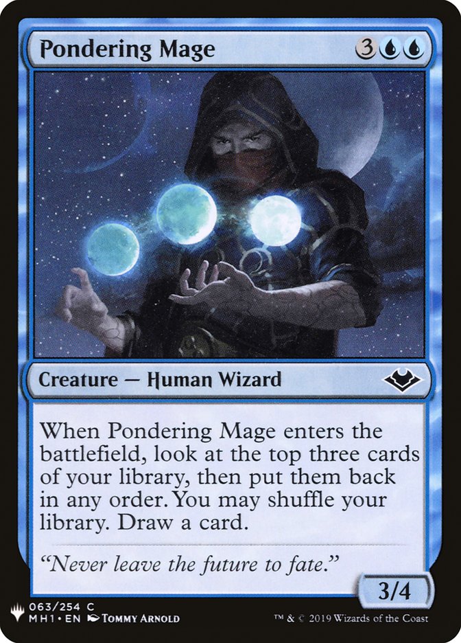 Pondering Mage [Mystery Booster] | Empire Gaming NC