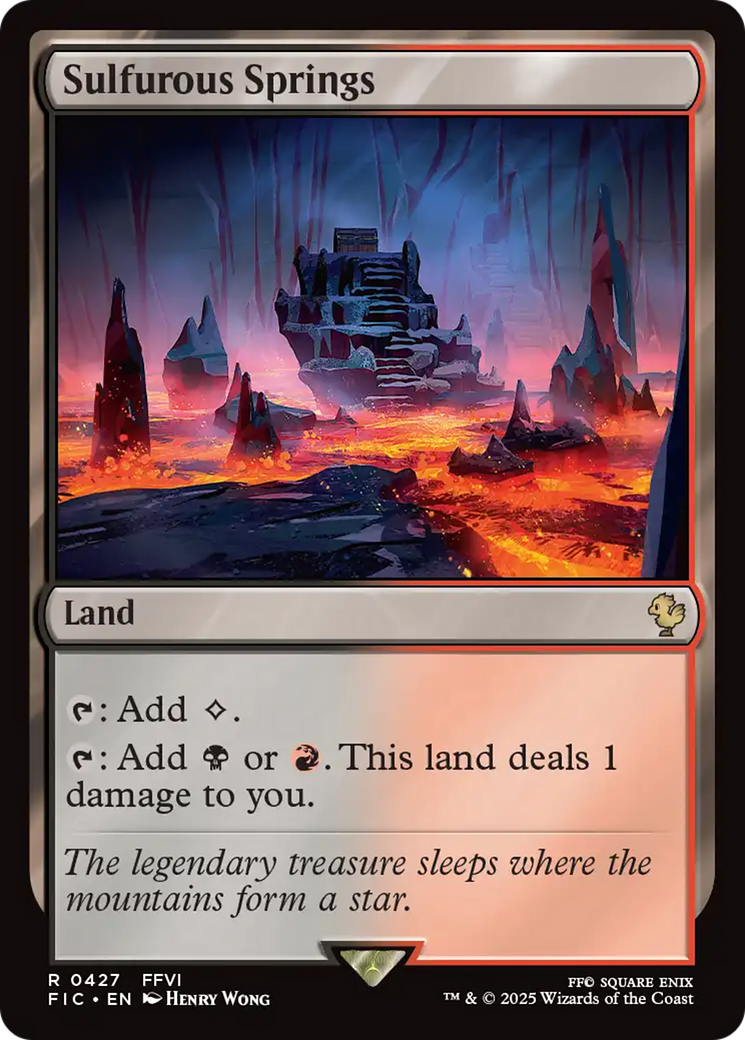 Sulfurous Springs [FINAL FANTASY Commander] | Empire Gaming NC