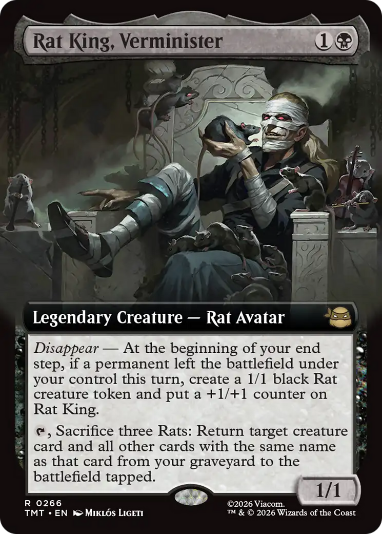 Rat King, Verminister (Extended Art) [Teenage Mutant Ninja Turtles] | Empire Gaming NC