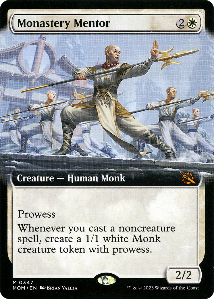 Monastery Mentor (Extended Art) [March of the Machine] | Empire Gaming NC