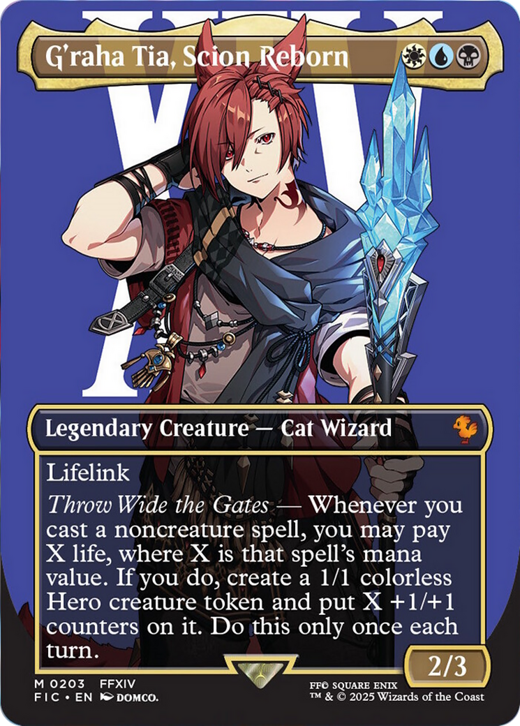 G'raha Tia, Scion Reborn (Borderless) [FINAL FANTASY Commander] | Empire Gaming NC