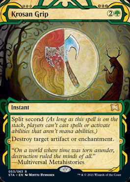 Krosan Grip (Foil Etched) [Strixhaven: Mystical Archive] | Empire Gaming NC