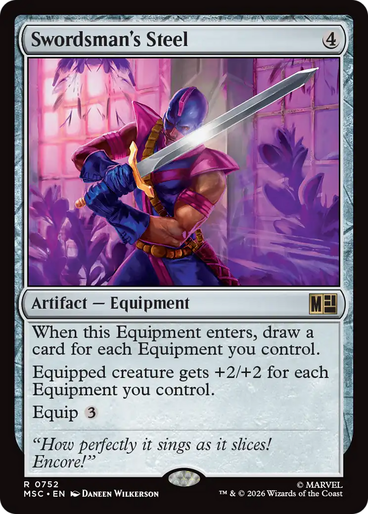 Swordsman's Steel [Marvel Super Heroes Commander] | Empire Gaming NC