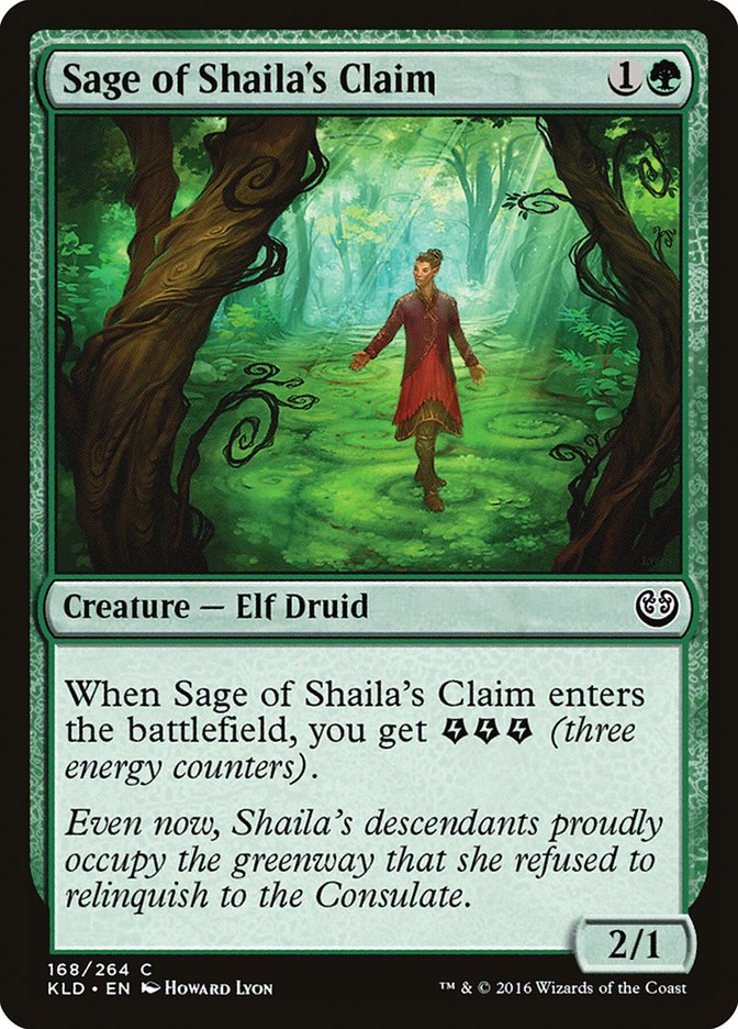 Sage of Shaila's Claim [Kaladesh] | Empire Gaming NC