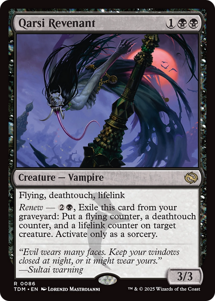 Qarsi Revenant [Tarkir: Dragonstorm] | Empire Gaming NC