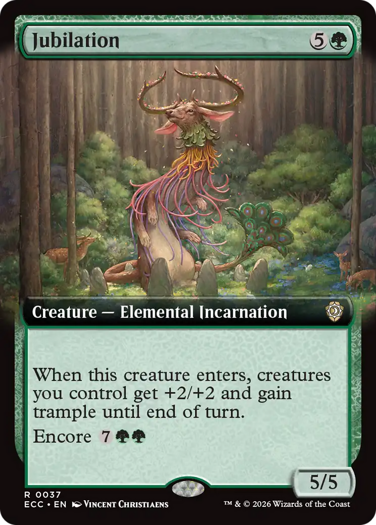 Jubilation (Extended Art) [Lorwyn Eclipsed Commander] | Empire Gaming NC